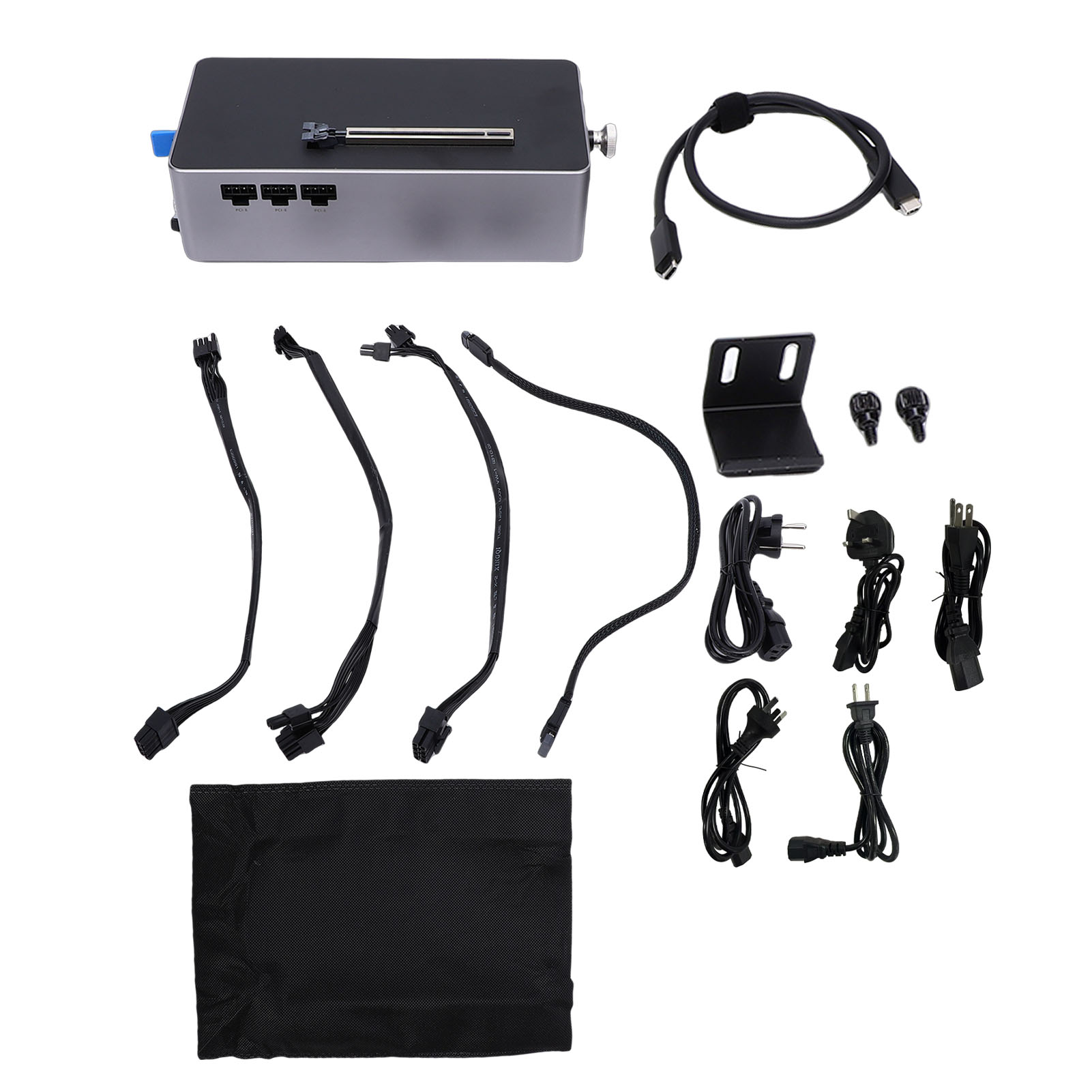 800W PSU PCIe 4.0 X4 外付けGPUドック - Oculink Gpu Dock Station のレビューと価格